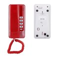 thumbnail image 1 of Telephone No Caller ID,Wall Mount Landline Telephone Telephone Hotel Telephone Versatile Functionality, 1 of 9