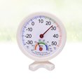 thumbnail image 4 of Miangastore Durable High Precision Pointer Hygrothermograph Multiple Use Thermometer Hygrometer (White), 4 of 8