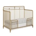 thumbnail image 4 of Monarch Hill Hawken Metal 3 in 1 Convertible Crib, Black, 4 of 9