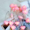 thumbnail image 1 of RKSTN Kitchen SuppliesLED Light Fabric Peach Heart String Light Girl Heart Room Decoration Light Decorations for Home Kitchen Decor, 1 of 1