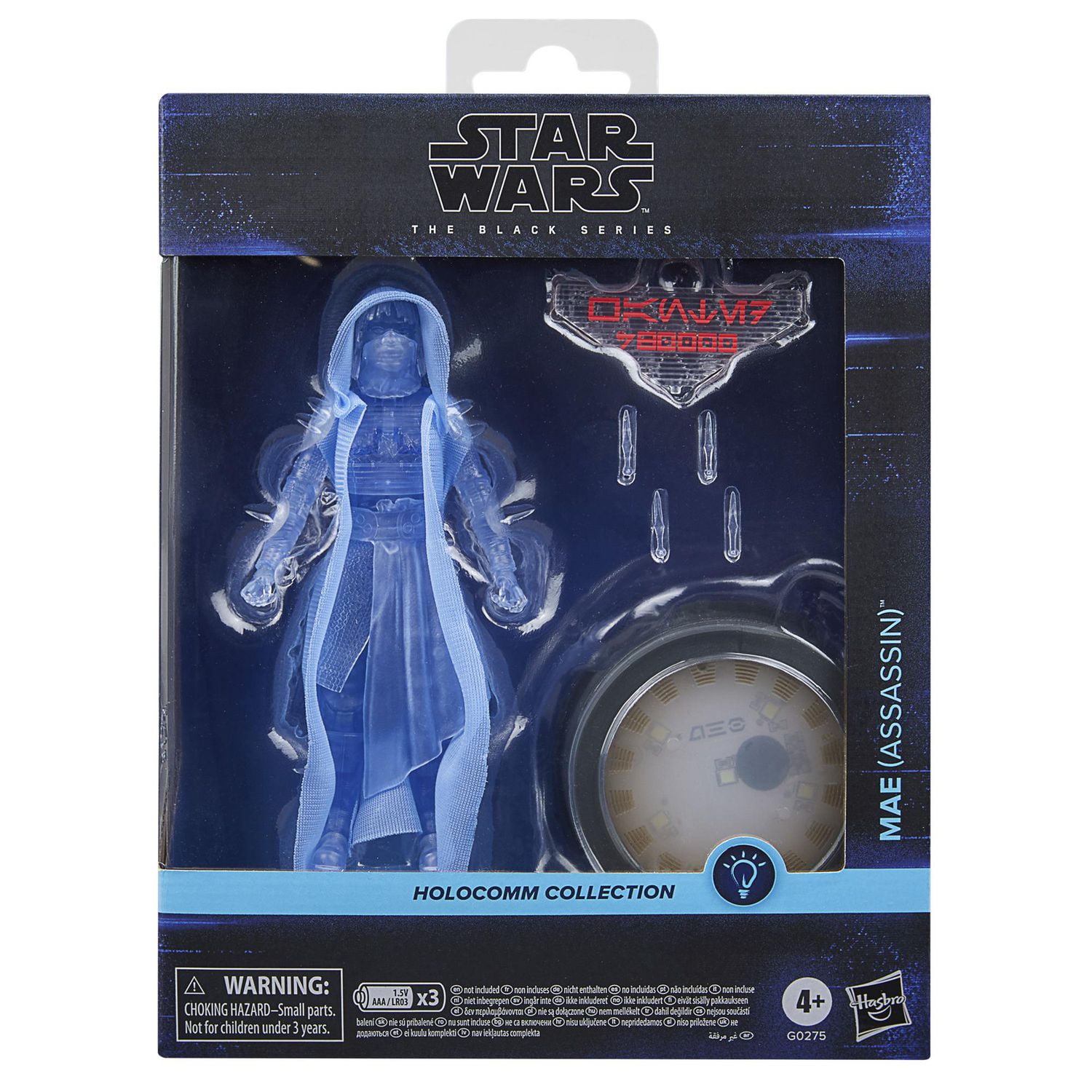 Star Wars The Black Series Holocomm Collection, figurine Mae (Assassin) (15 cm)