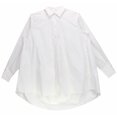 thumbnail image 1 of CO Essentials Men's White A-Line Button Down Shirt Dress - XS, 1 of 2
