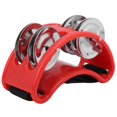 thumbnail image 3 of Filfeel Elliptical Hand Foot Jingle, Lightweight Foot Tambourine Percussion, For Band KTV, 3 of 8