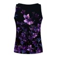 thumbnail image 4 of lSLJS Women's Summer Printed Round Sports Tops for Outer Wear Bottoming Slim Tops, Womens Tank Tops, 4 of 5