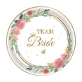 thumbnail image 2 of Flower Bride Party Theme Tableware Set Disposable Decorative Tableware Paper Set, 2 of 4