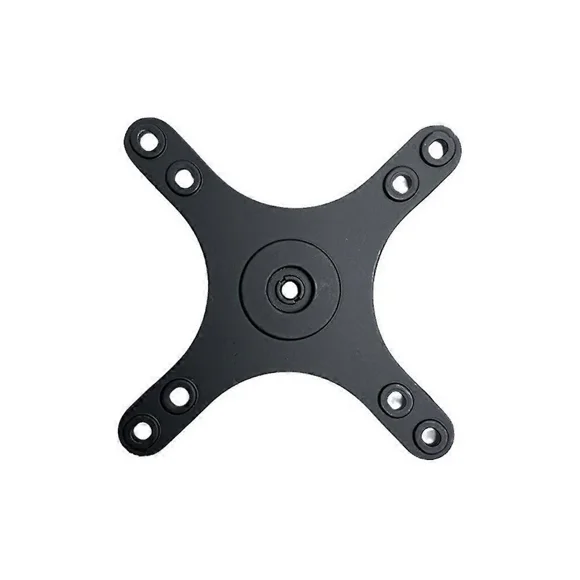 Portable Monitor Mounting Bracket Plate VESA 1/4 Inch Screw HoleBlack