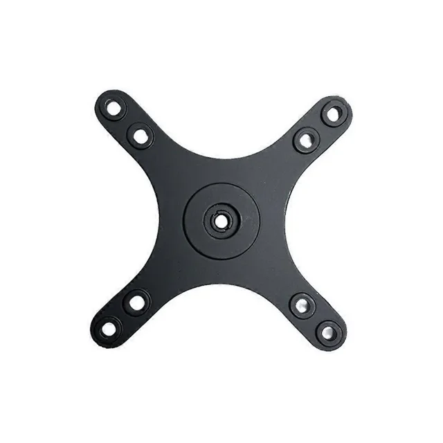 Portable Monitor Mounting Bracket Plate VESA 1/4 Inch Screw HoleBlack