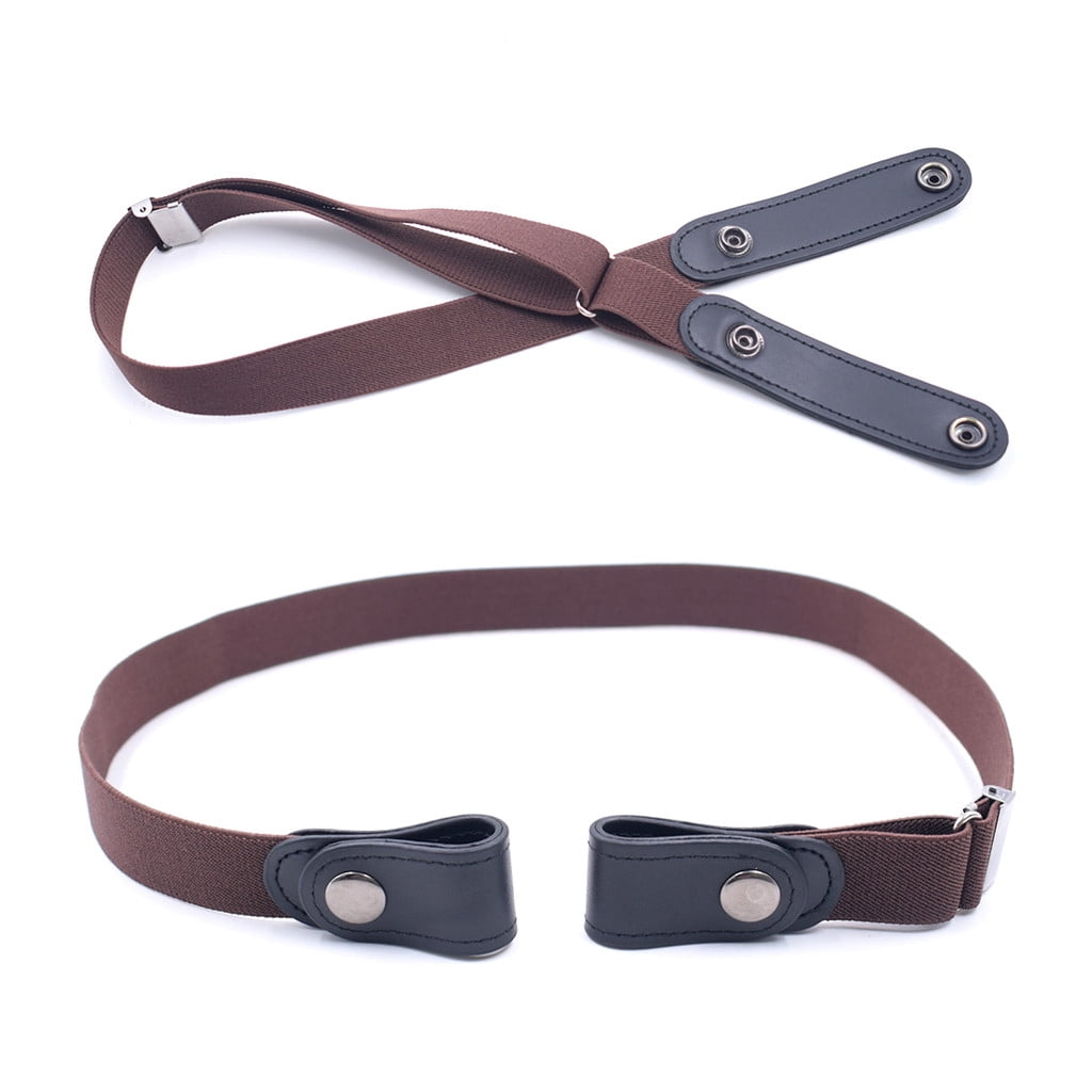 XZNGL Buckle-free Adult/Children Invisible Elastic Belt for Jeans No Bulge Hassle