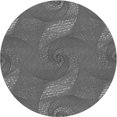 thumbnail image 1 of Ahgly Company Machine Washable Indoor Square Transitional Gunmetal Gray Area Rugs, 3' Square, 1 of 7