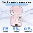thumbnail image 3 of JYX Écouteurs Bluetooth 5.4, Écouteurs Sans Fil avec Réduction du Bruit, Autonomie de 36 H, Traduction en Temps Réel avec 115 Langues, 3 of 12