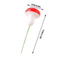 thumbnail image 3 of Christmas Decorations Indoor,Christmas Table Decorations Signs,Christmas Table Centerpiece,Plant Mini Foam Color MUSHROOMss Micro Landscapes Basin Small Accessories Christmas Decorations Decorations, 3 of 8