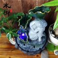 thumbnail image 2 of Wweixi Buddha Tabletop Fountain Decor Decoration Ornament for Desktop Home Office, 2 of 9
