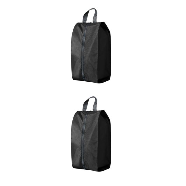 maskred Easy To Shoe Bag For Travel Simplify Packing Convenient Shoe Pouches Waterproof And Moisture-proof black L 2Set