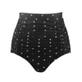 thumbnail image 1 of RELLECIGA Women's High Waisted Ruched Bikini Bottom, 1 of 6