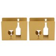 thumbnail image 1 of 2pcs Stainless Steel Napkin Holder Freestanding Kitchen Restaurant Paper Napkin Holder Decor for Table Red Wine Glass, 1 of 14