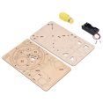 thumbnail image 1 of EOTVIA STEM Education Kits,Solar System Wooden Model,Solar System Wooden Model Sun Earth Moon Astronomy Brick STEM Educational Toy For Puzzle Teaching, 1 of 8