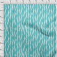 thumbnail image 3 of oneOone Cotton Poplin Fabric Abstract Stripe Ikat Decor Fabric Printed BTY 56 Inch Wide, 3 of 4