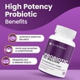 thumbnail image 2 of Nutrawave Probiotique Quotidien 50 Milliards, Formule à 15 Souches pour le Soutien Digestif et Immunitaire des Adultes, 60 Capsules, 2 of 13
