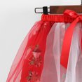 thumbnail image 3 of LUOGENLI Robe Enfants Filles Noël Danse Fête Jupe en Tulle Dessin Animé Jupes de Ballet Serre-Tête Ensemble 4 Pcs Longue Robe pour Filles Blanc 6-8 Ans, 3 of 3