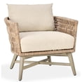 thumbnail image 1 of Pemberly Row Outdoor Solid Wood Accent Chair in Natural Tone, 1 of 7