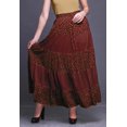 thumbnail image 2 of Bimba SkirtsForWomen Long Length Cotton Printed Maxi Boho Summer Skirt, 2 of 5