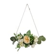 thumbnail image 2 of Vaidha Artificial Flower Decoration Style Decorative Flower Wreath Wall Pendant, 2 of 6