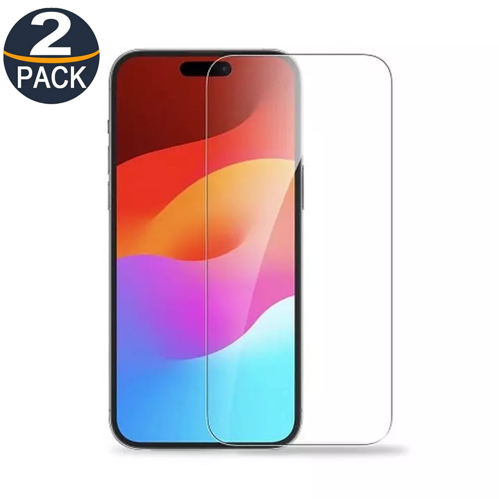 PST [2 Packs] iPhone 17 Pro / 17 / 16 Pro Screen Protector, Premium Tempered Glass Screen Protector with Case Friendly & Bubble Free