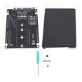 thumbnail image 2 of M.2 NGFF B Key MSATA SSD To 2.5in Serial ATA Adapter, Easy Install M.2 To 2.5 Inch Serial ATA Enclosure Adapter Stable Transfer  for 2230 2242 2260 2280 SSD, 2 of 7