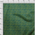 thumbnail image 2 of oneOone Polyester Lycra Fabric Leaves & Floral Block Fabric Prints By Yard 56 Inch Wide, 2 of 4