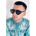 thumbnail image 3 of FEISEDY Lunettes de Soleil Steampunk Classiques pour Hommes Femmes Rétro Rondes Gothiques Lunettes Protection UV400 B2957, 3 of 5