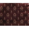 thumbnail image 4 of oneOone Georgette Viscose Fabric Leaves & Floral Block Print Fabric BTY 42 Inch Wide, 4 of 4