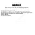 thumbnail image 2 of SIM Front Rear Semi-Metallic Brake Pads Kit for Car BMW 328i xDrive 323i X1 328xi KSM-100416, 2 of 8