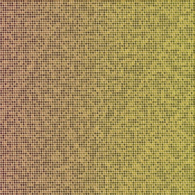 Ahgly Company Machine Washable Indoor Square Transitional Yellow Orange Area Rugs, 4' Square
