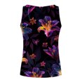 thumbnail image 4 of lSLJS Women's Womens Été Imprimé Round Sports Tops for Extérieur Mince Tops, Tank Tops, 4 of 5