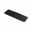 Black, variant on Plastic Party Trays For Serving Food 11.5 in x 3.74 in Rectangle Sushi And Cake Platters Green Blue Red Black Pink White