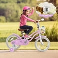 thumbnail image 4 of Costway Vélo pour Enfants 16 Pouces Vélo pour Tout-Petit Ajustable avec Roues Stabilisatrices pour Fille de 4 à 7 Ans, 4 of 9