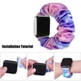 thumbnail image 4 of GOYDSY Hairband Strap Smartwatch Bands, Universal 42/44/45/49mm Stretchy Reusable Bands for Latest Models, Compatible with Apple Watch Series 1 8, All Generations Clearance Sales Today Deals Prime, 4 of 7