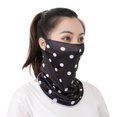 thumbnail image 1 of Foulard Masque Bandana pour Femmes et Hommes avec Boucles d'Oreilles Protection Solaire Masque Facial Extérieur, 1 of 2
