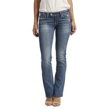 Silver Jeans Women's Low Rise Slim Bootcut Jeans, Tuesday Fit