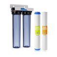thumbnail image 1 of Max Water 2 Stage All Clear Whole House (20 x 2.5 Inch), Water Filtration System - Sediment + GAC, 1 of 7