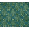 thumbnail image 4 of oneOone Cotton Flex Fabric Floral Block Printed Fabric 1 Yard 40 Inch Wide, 4 of 4