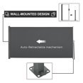 thumbnail image 4 of Outsunny 118" x 63" Retractable Side Awning Folding Privacy Screen Grey, 4 of 10