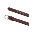 thumbnail image 2 of CTM® Ceinture de Robe de Base en Cuir pour Enfant 1 Pouce, 2 of 3