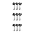 thumbnail image 3 of Wweixi 6pieces Lightweight And Portable Stainless Steel Set For Easy Dining On Go Stainless Steel Spoons Easy To Clean black 3Set, 3 of 6