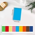 thumbnail image 3 of Memo Top Wire Bound 3x5 Inch Pocket Notepad College Ruled Small Notebooks 3x5 Small Spiral Notebook Assorted Primary Colors 50 Sheets 100 Pages, 3 of 9