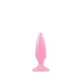 thumbnail image 1 of Firefly Pleasure Glow in the Dark TPE Crystal Anal Plug, Small, Pink, 1 of 3