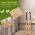 thumbnail image 2 of S SERENABLE 10 Baseball s Holder Floor Standing Club Wood Creative Baseball Stand, 2 of 9