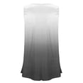 thumbnail image 4 of fatyb Débardeurs pour Femmes Grande Taille Couleur Dégradée Sans Manches Tunique Fluide Décontractée Col Ras du Cou Blouses Amples, 4 of 5