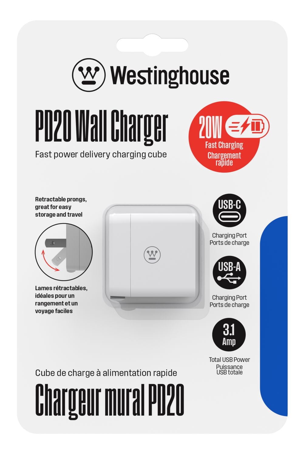 Cube PD à chargement rapide Westinghouse