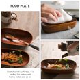 thumbnail image 2 of IFANLANDOR Sushi Dish Plastic Serving Plate Coffee Easy to Clean for Party Restaurant 1Pack, 2 of 8